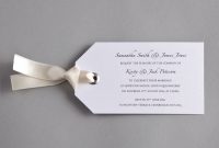 Luggage Tag Wedding Invitation Twenty Seven Notonthehighstreet with regard to sizing 900 X 900