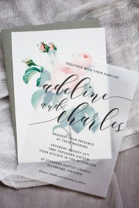 Make These Sweet Floral Wedding Invitations Using Nothing More Than regarding proportions 750 X 1125