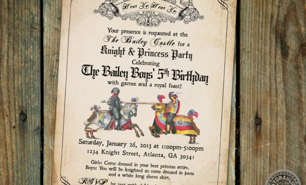 Medieval Wedding Invitations Medieval Wedding Invitations With inside sizing 1500 X 1159