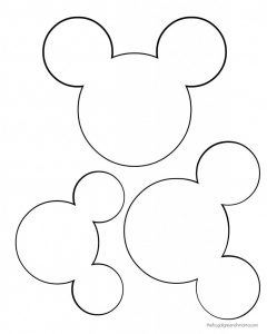 Mickey Head Template Crafts In 2018 with regard to dimensions 819 X 1024