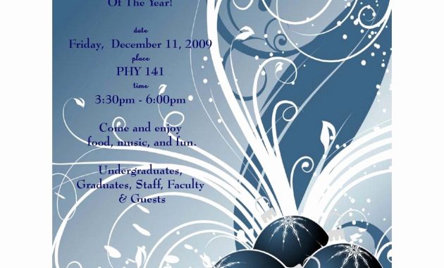 Microsoft Office Christmas Invitation Templates Webpixer in measurements 1275 X 1650