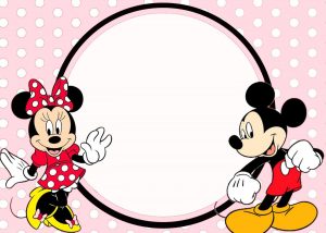 Minnie And Mickey Invitation Template Coolest Invitation Templates with regard to size 1400 X 1000