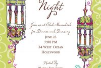 Moroccan Themed Party Decor Elegant Email Birthday Invitations with dimensions 825 X 1275