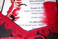 Moulin Rouge Can Can Parisian Or French Menu Or Invite 12 Black regarding sizing 1920 X 2880