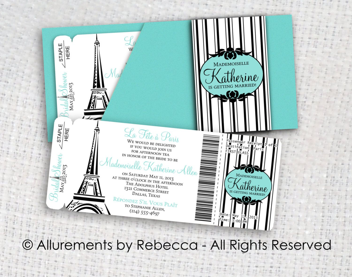 Paris Boarding Pass Invitations Tiffany Allurementsrebecca for dimensions 1500 X 1181