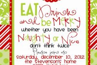 Party Invitations Free To Use Christmas Party Invitation Templates intended for measurements 1071 X 1500