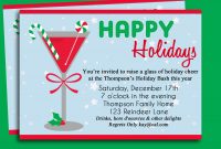 Party Invitations Funny And Catchy Christmas Party Invitation Card regarding proportions 1500 X 1059