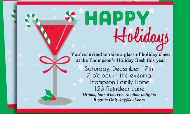 Party Invitations Funny And Catchy Christmas Party Invitation Card regarding proportions 1500 X 1059