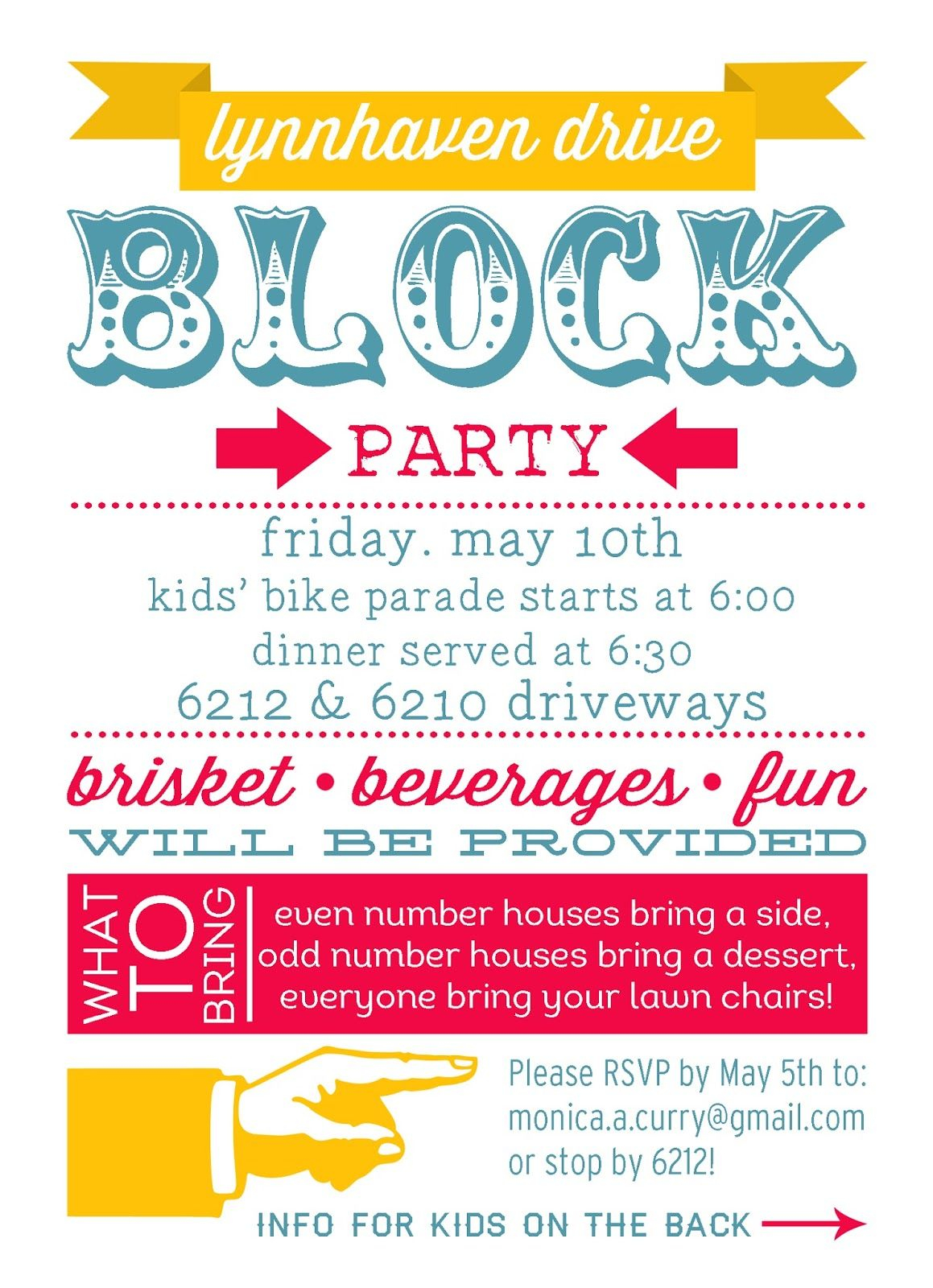 Party Invite Template Block Party Invitation Template Harry Lets for dimensions 1159 X 1600