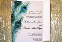 Peacock Invitation Cards Peacock Wedding Invites Etsy Superb for dimensions 1500 X 1322