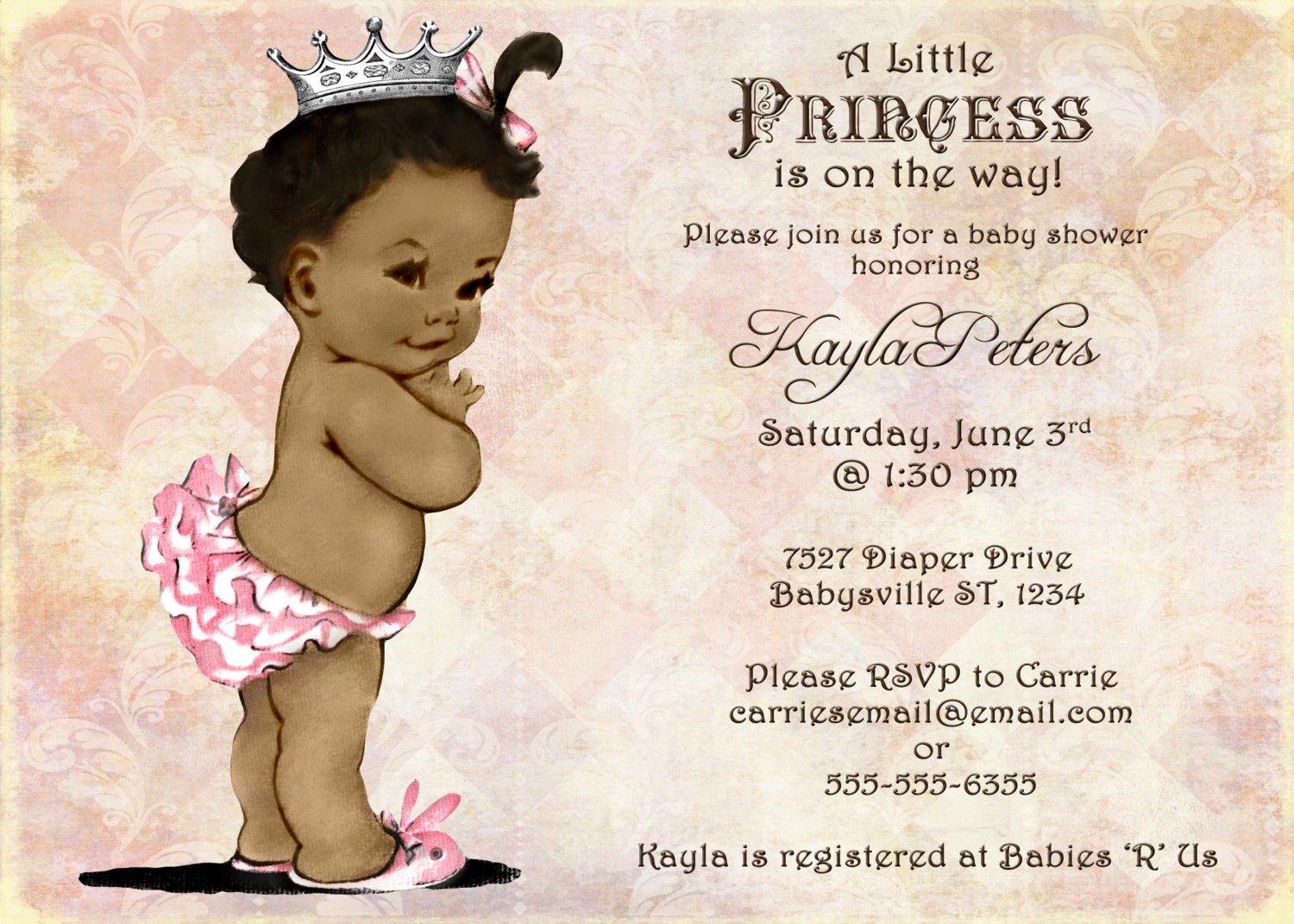 Personalized Ba Shower Invitations Personalized Ba Shower pertaining to dimensions 1500 X 1071