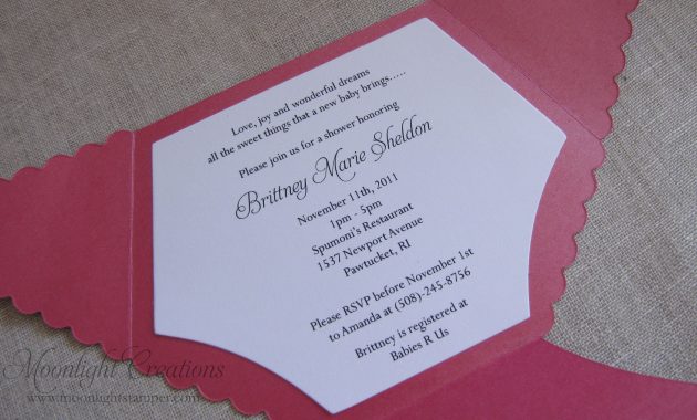 Photo Homemade Ba Shower Invitations For Image within dimensions 3470 X 2024