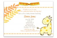 Photo Printable Unisex Ba Shower Invitations Image intended for measurements 2205 X 1680