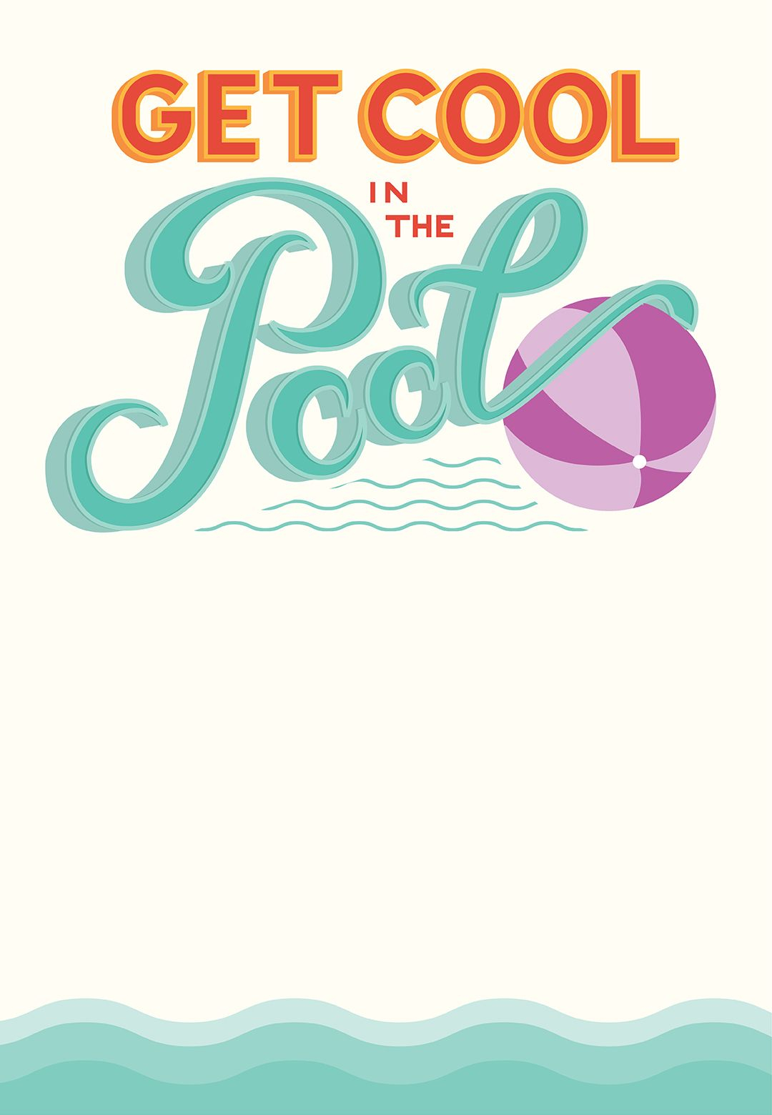 Pool Party Free Printable Party Invitation Template Greetings inside proportions 1080 X 1560