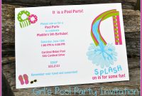 Pool Party Invitations Designs Tedxumkc Decoration Wedding inside dimensions 1600 X 1157