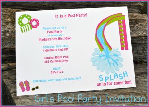 Pool Party Invitations Designs Tedxumkc Decoration Wedding inside dimensions 1600 X 1157