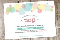 Ready To Pop Ba Shower Invitations Ready To Pop Ba Shower with regard to sizing 1000 X 1000