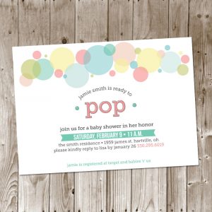 Ready To Pop Ba Shower Invitations Ready To Pop Ba Shower with regard to sizing 1000 X 1000