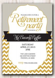 Retirement Party Invitation Template Microsoft Retirment Party in sizing 1071 X 1500