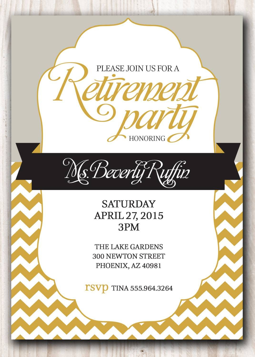 Retirement Party Invitation Template Microsoft Retirment Party regarding dimensions 1071 X 1500