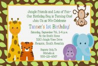 Safari Themed Ba Shower Invitation Templates Safari Themed In regarding proportions 1500 X 1186