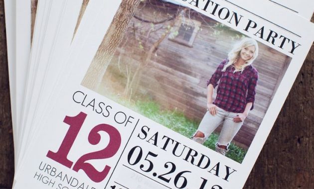 Senior Graduation Announcement Template Jamie Schultz Designs with proportions 736 X 1104