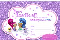 Shimmer And Shine Party In 2018 Shimmer And Shine Party pertaining to proportions 1100 X 850