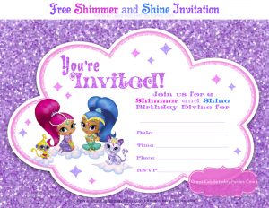 Shimmer And Shine Party In 2018 Shimmer And Shine Party pertaining to proportions 1100 X 850