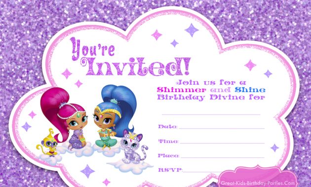 Shimmer And Shine Party In 2018 Shimmer And Shine Party pertaining to proportions 1100 X 850