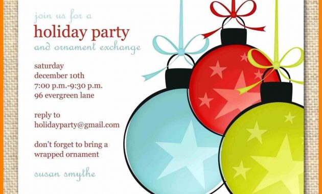 Staff Christmas Party Invitation Templateschristmas Template in measurements 1425 X 1425