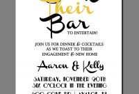 Stock The Bar Party Invitations Stock The Bar Party Invitations In within sizing 1275 X 1500