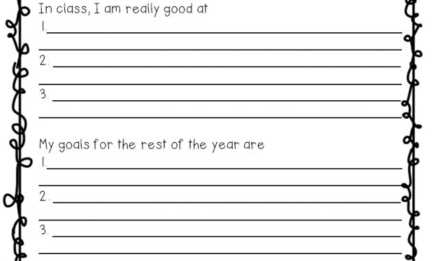 Student Led Conference Letter For Kids To Fill Out Freebie Top with regard to measurements 816 X 1056