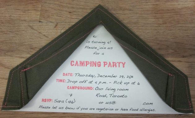 Tent Invitations Sweet Crunchy in measurements 3950 X 2367