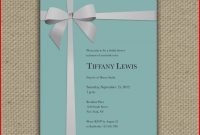 Tiffany And Co Invitation Template Unique Pocketfold Wallet Wedding for measurements 990 X 990