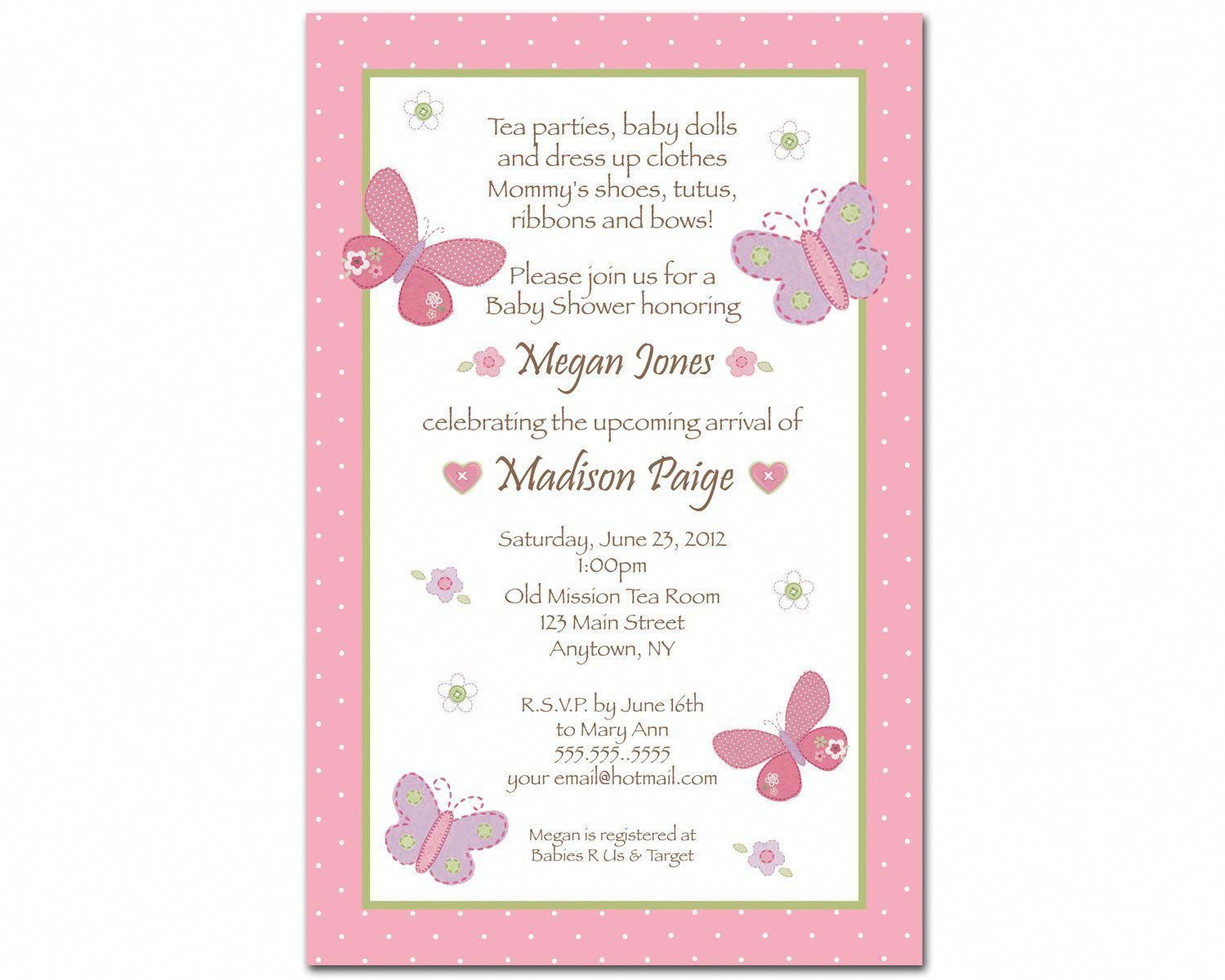 Tips And Trick Create Ba Shower Invitation Wording With New throughout proportions 1500 X 1200