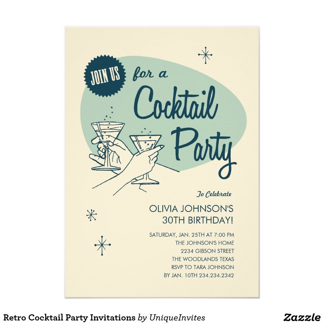 Tips For Choosing Cocktail Party Invitations Templates Invitations intended for proportions 1104 X 1104