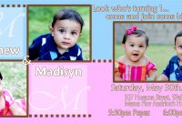 Twin Birthday Invitations Twin Birthday Invitations For Best for sizing 1480 X 682