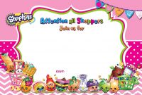 Updated Free Printable Shopkins Birthday Invitation Template in dimensions 1280 X 853