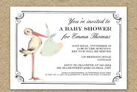 Vintage Ba Shower Invitations Vintage Ba Shower Invitations With with regard to measurements 1500 X 1500