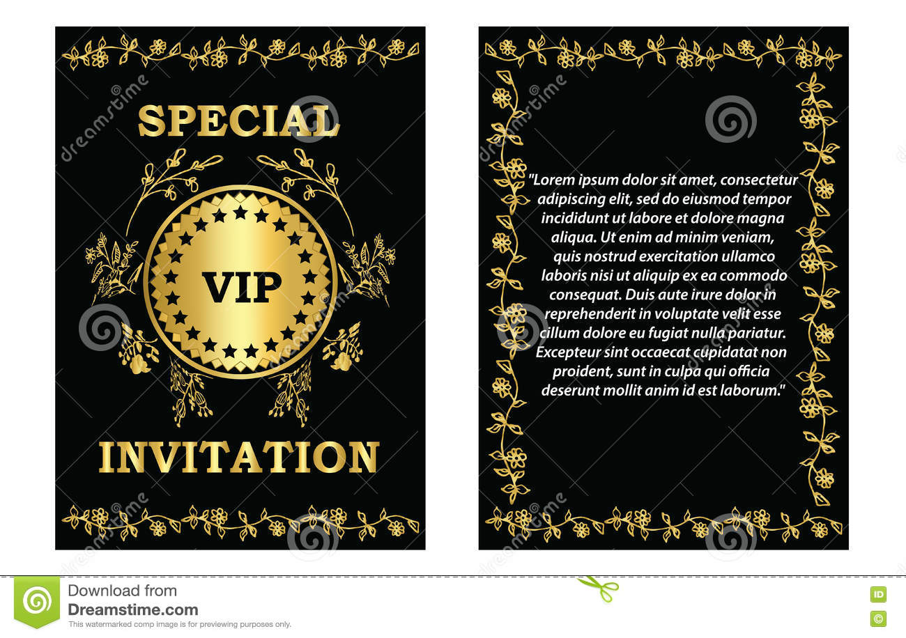 Vip Event Invitation Template Perfect With Vip Event Invitation pertaining to dimensions 1300 X 916