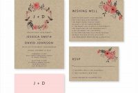 Wedding Invitation Templates 55 X 85 Bright Wedding Ideas with proportions 1899 X 1424