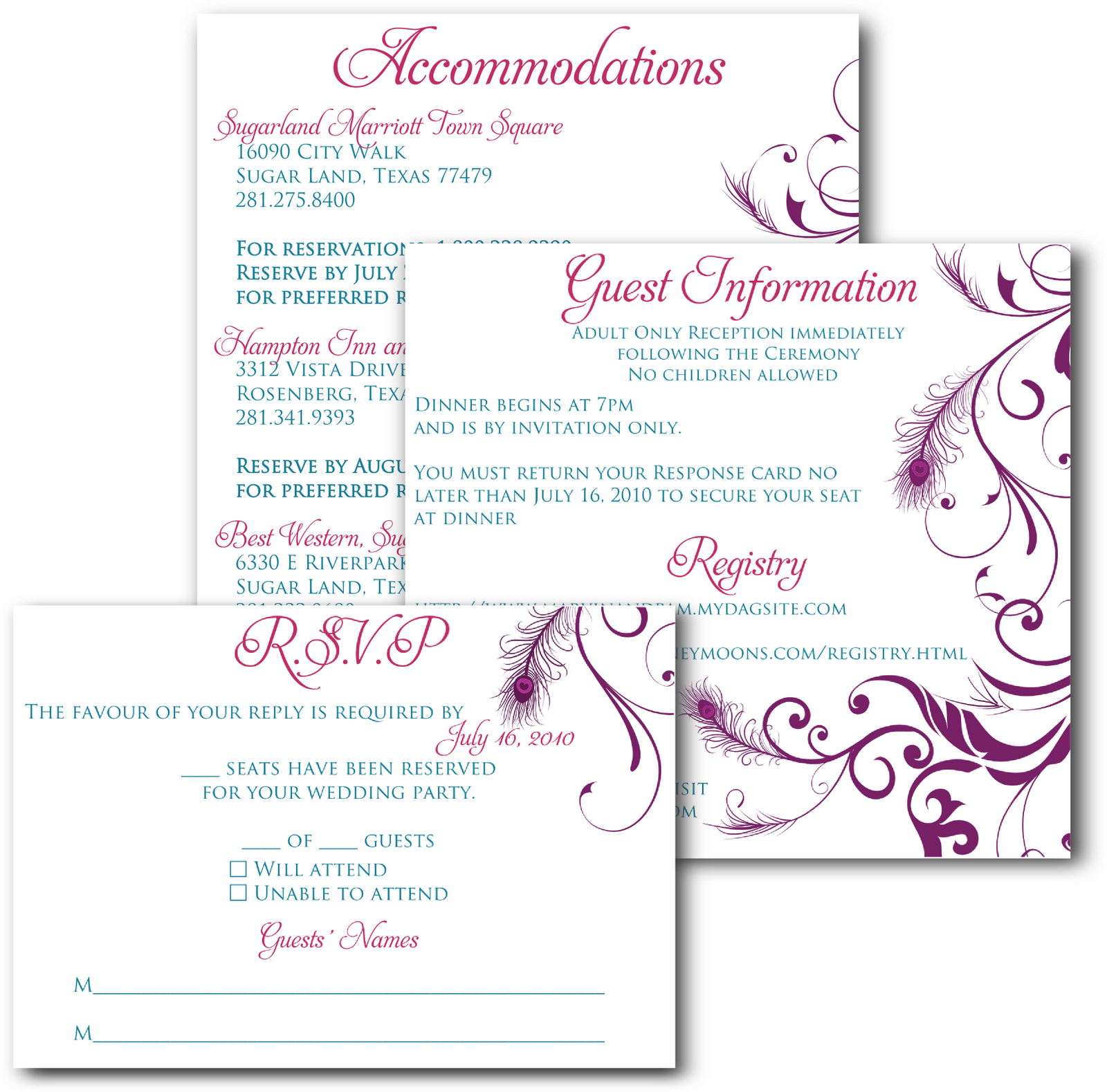 Wedding Invitations And Inserts Google Search Wedding in size 1600 X 1579