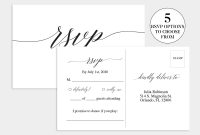 Wedding Rsvp Card Wedding Rsvp Template Wedding Rsvp Postcard inside dimensions 3000 X 2277