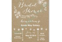 Whimsical Rustic Bridal Shower Invitation Template In 2018 Bridal within sizing 1000 X 1000