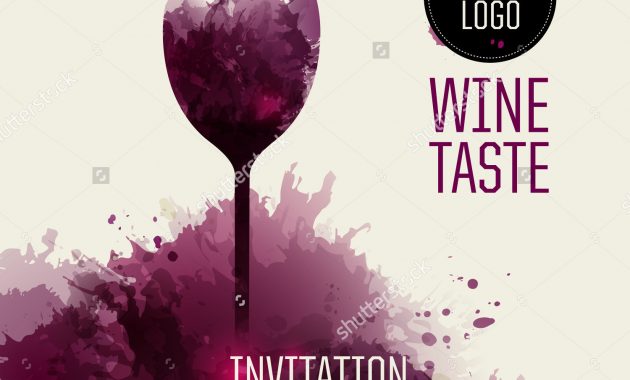 Wine Tasting Invite Sample Luxury Wine Dinner Invitation Template within size 1500 X 1600