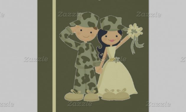 Wonderful Of Military Wedding Invitations Creative Invitation Styles inside measurements 990 X 990