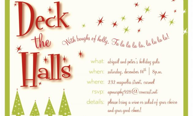 Word Christmas Party Invitation Templates Free Lovely Holiday in dimensions 1400 X 1000