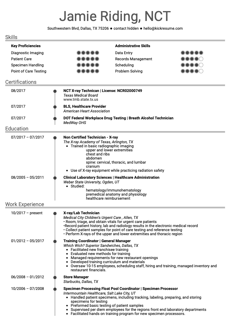 10 Great Healthcare Resume Samples Get A Job That Robots with regard to proportions 789 X 1120