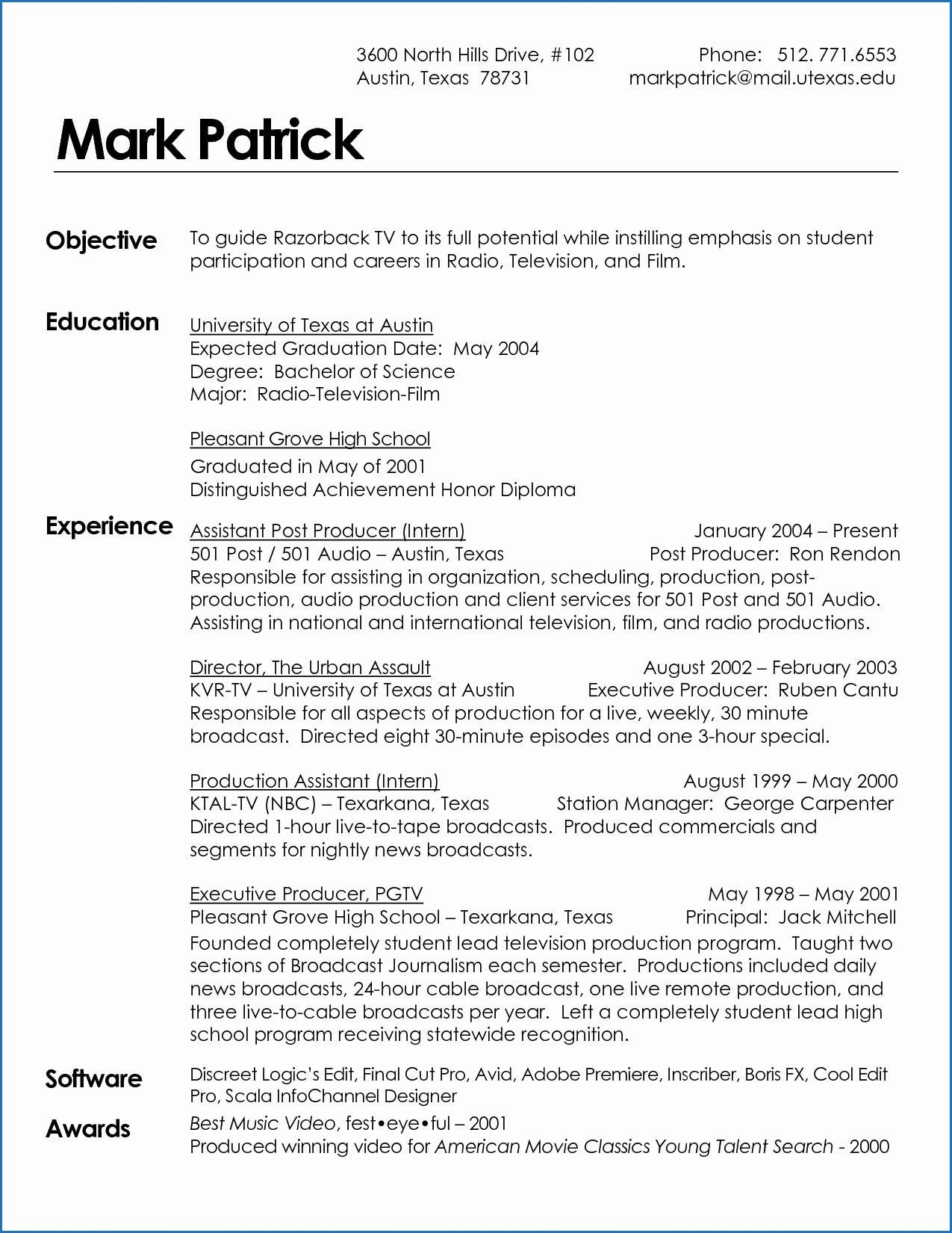 resume format for pharmaceutical industry