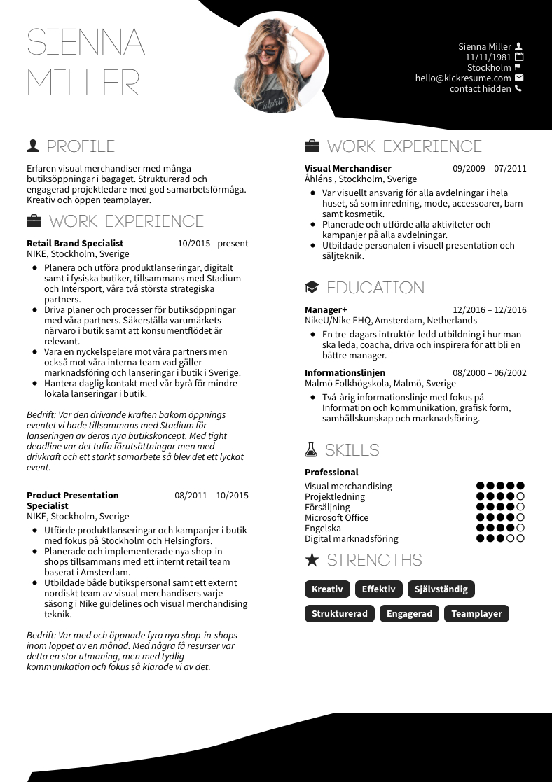 10 Real Marketing Resume Examples That Got People Hired At regarding measurements 788 X 1117